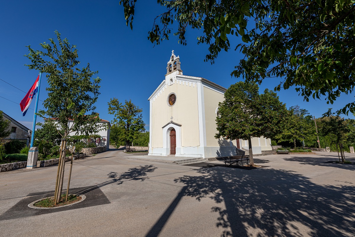 Crkva svetog Antona, Kras